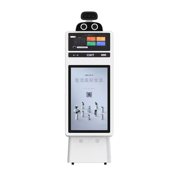 Reception Service & Advertising Display Robot T5 CIOT- FULL